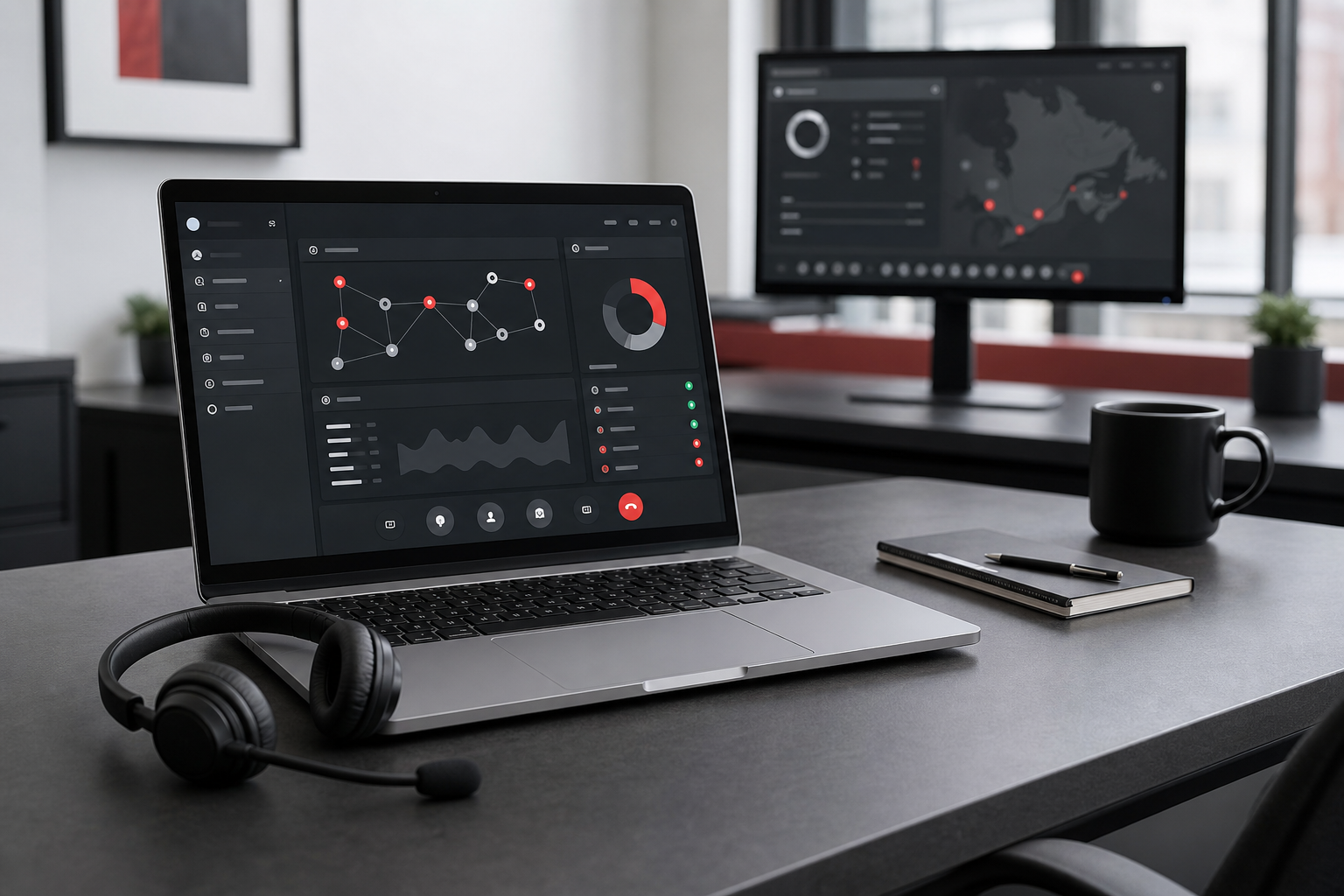 Poste de travail de soutien informatique pour une PME au Québec
